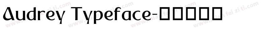 Audrey Typeface字体转换